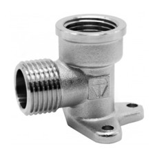 Угольник с креплением ВР-НР 1/2" (водорозетка) HLV 