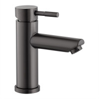 MIXXUS SUS-001-A GRAPHITE Смеситель для умывальн. с коротк. изливом из нерж. стали SUS304 (10 шт/ящ)