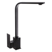 MIXXUS KUB-011 BLACK Смеситель для кухни из нерж. стали SUS304 (10 шт/ящ)