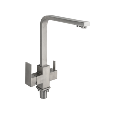 MIXXUS KUB-021 Смеситель для кухни из нерж.стали SUS304 с вых. для питьевой воды (10 шт/ящ)