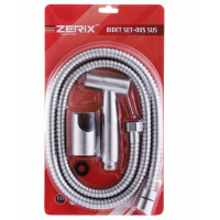 ZERIX BIDET SET-005 SUS Набор для гигиенического душа из нерж. стали SUS304 (30)