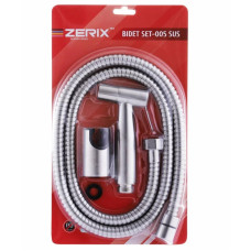 ZERIX BIDET SET-005 SUS Набор для гигиенического душа из нерж. стали SUS304 (30) ZERIX BIDET SET-005 SUS Набор для гигиенического душа из нерж. стали SUS304 (30)