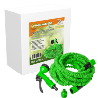 Шланг для полива растягивающийся 7,5-22,5м (HW-201AN-7,5)(10/1шт.)  AQUASTRIDE   ECO